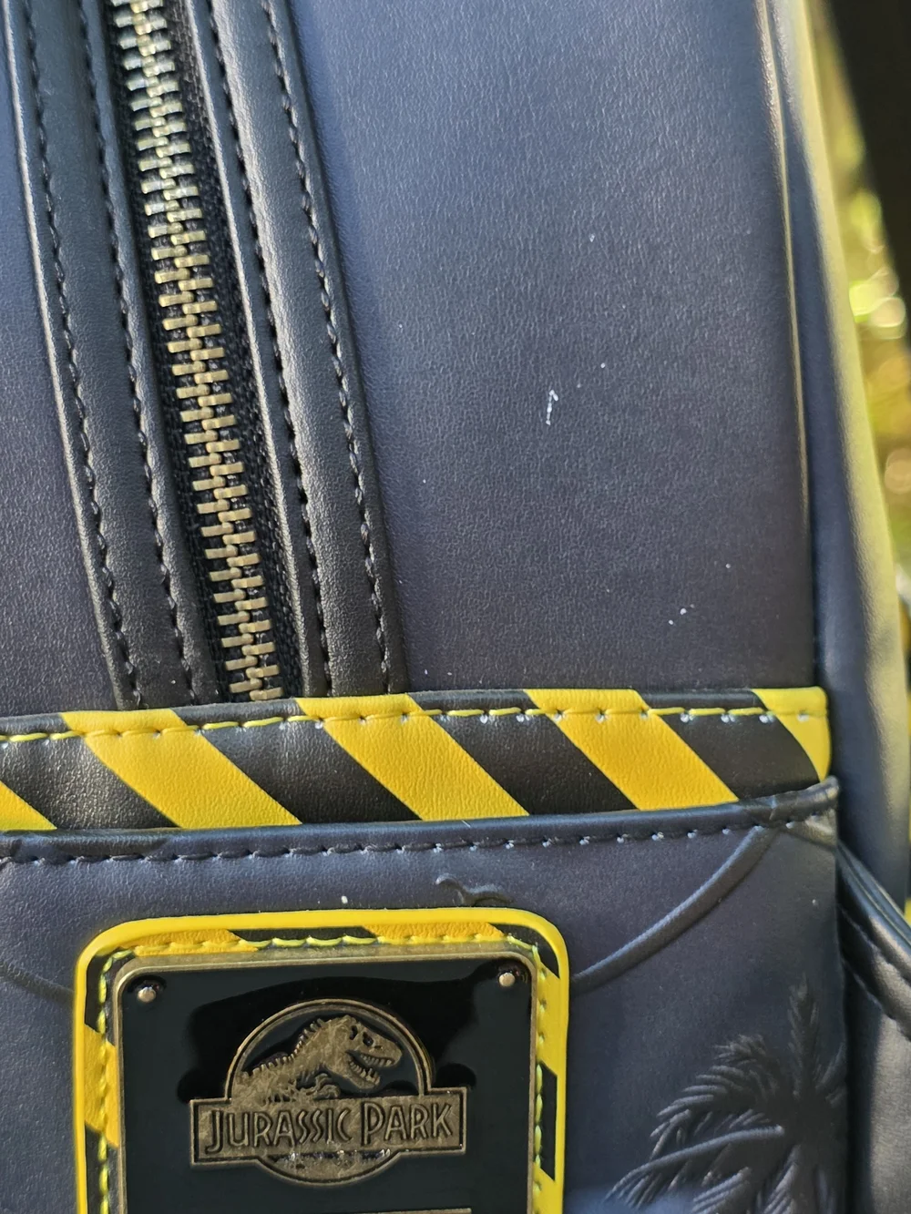 Loungefly Jurassic Park Glow In The Dark Backpack And Zip Wallet